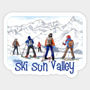 Ski Sun Valley, Idaho Sticker